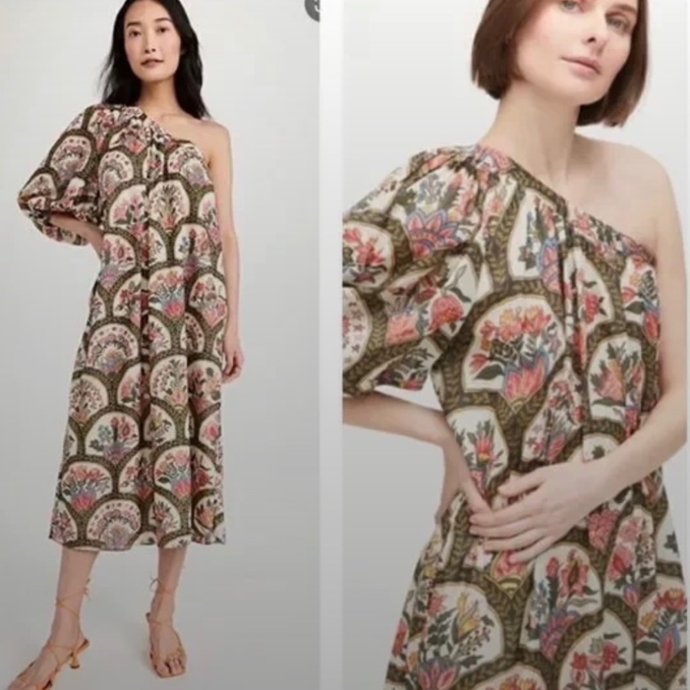 Rhode Rebecca One Shoulder Dress